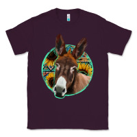 Plum aztec backsground donkey Classic Tee - Jasminsmagicworld