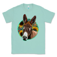 Seafoam aztec backsground donkey Classic Tee - Jasminsmagicworld