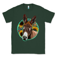 Sports Green aztec backsground donkey Classic Tee - Jasminsmagicworld
