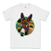 White aztec backsground donkey Classic Tee - Jasminsmagicworld