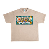 French Oak western love nurse license plate template Urban Heavy Tee - BarkalooDesign