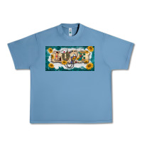 Pebble Blue western love nurse license plate template Urban Heavy Tee - BarkalooDesign