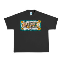 Pigment Black western love nurse license plate template Urban Heavy Tee - BarkalooDesign