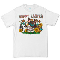 White Western Happy Easter Premium Tee - Neo Western