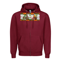Burgundy football dad Zipper Hoodie - BundleAndBundleShop