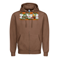 Chestnut football dad Zipper Hoodie - BundleAndBundleShop