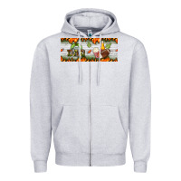 Heather Grey football dad Zipper Hoodie - BundleAndBundleShop