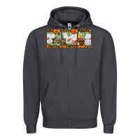 Smoke football dad Zipper Hoodie - BundleAndBundleShop