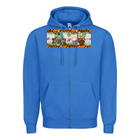 True Royal football dad Zipper Hoodie - BundleAndBundleShop