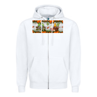 White football dad Zipper Hoodie - BundleAndBundleShop