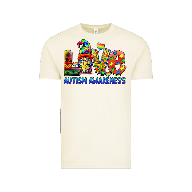 Autism Awareness Love Vintage Tee by BarkalooDesign | Teevron
