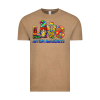 Vintage Coffee autism awareness love Vintage Tee - BarkalooDesign