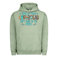 Pigment Oil Green Some Of Y'alls Cornbread Ain't Done In The Middle Urban Hoodie - CowCowDesign