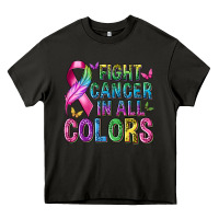 Asphalt fight cancer in all colors Heavy Core Tee - texasbilliewilder