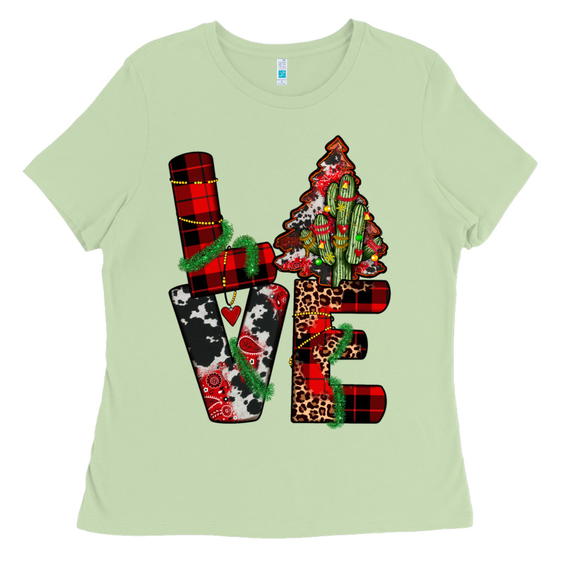 Christmas Love Ladies Tee by JahusDesignShop | Teevron