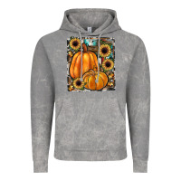 Cloud Rock sunflowers, pumpkin, cowhide, serape Vintage Hoodie - JahusDesignShop