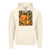 Vintage Artic sunflowers, pumpkin, cowhide, serape Vintage Hoodie - JahusDesignShop