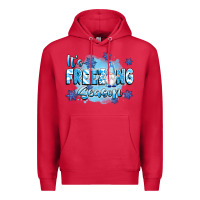 Cardinal it's freezing season Premium Hoodie - texasbilliewilder