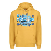 Mustard it's freezing season Premium Hoodie - texasbilliewilder