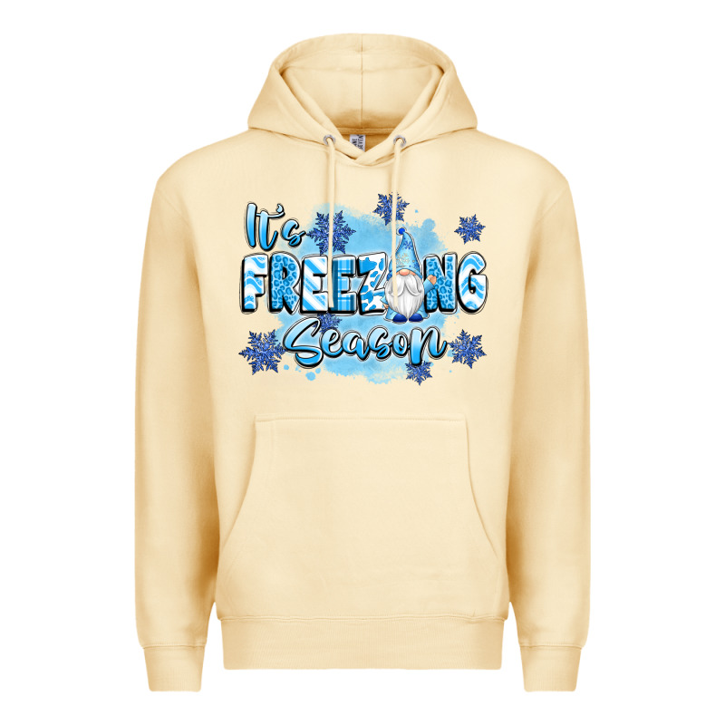 It's Freezing Season Premium Hoodie by texasbilliewilder | Teevron