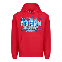 Red it's freezing season Premium Hoodie - texasbilliewilder