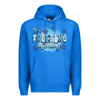 True Royal it's freezing season Premium Hoodie - texasbilliewilder