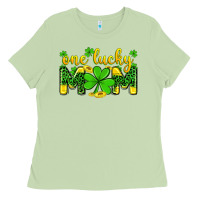 Matcha one lucky mom Ladies Tee - Zillion Design Studio