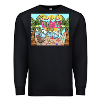Black summer vibes Premium Sweatshirt - NancyCooperArtShop
