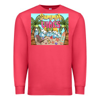 Cardinal summer vibes Premium Sweatshirt - NancyCooperArtShop