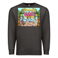 Smoke summer vibes Premium Sweatshirt - NancyCooperArtShop