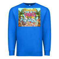 True Royal summer vibes Premium Sweatshirt - NancyCooperArtShop