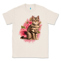 Natural floral cat Classic Tee - Jasminsmagicworld
