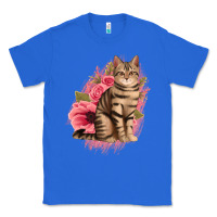 True Royal floral cat Classic Tee - Jasminsmagicworld