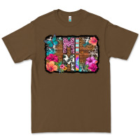 Cacao mimi floral background Premium Tee - HRA Design Shop