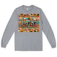 Heather Grey lpn licensed practical nurse Long Sleeve Tee - JahusDesignShop