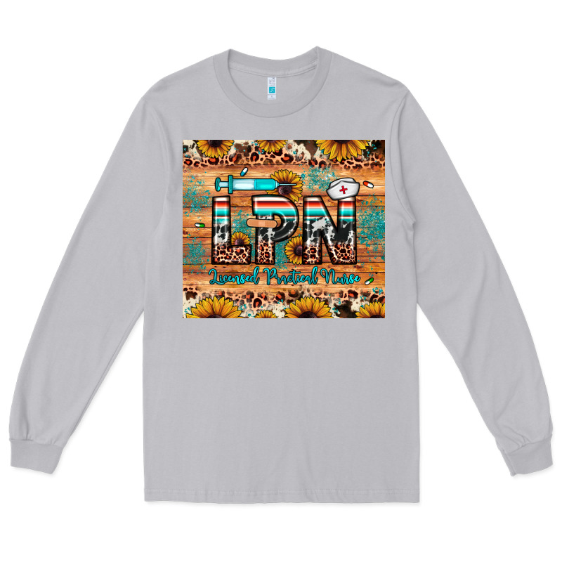 Lpn Licensed Practical Nurse Long Sleeve Tee by JahusDesignShop | Teevron