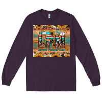 Plum lpn licensed practical nurse Long Sleeve Tee - JahusDesignShop