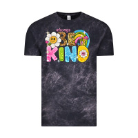 Cloud Black always be kind Vintage Tee - NancyCooperArtShop