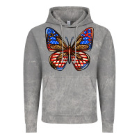 Cloud Rock 4th of july butterfly Vintage Hoodie - BundleAndBundleShop