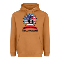 Meerkat DONALD TRUMP 2016 WE SHALL OVERCOMB Heavyweight Hoodie - Bettercallsaul