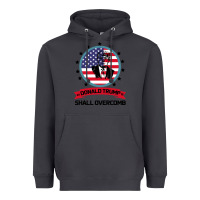 Smoke DONALD TRUMP 2016 WE SHALL OVERCOMB Heavyweight Hoodie - Bettercallsaul