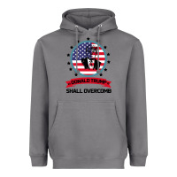 Storm DONALD TRUMP 2016 WE SHALL OVERCOMB Heavyweight Hoodie - Bettercallsaul