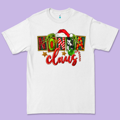 Christmas Nonna Claus Premium Tee Designed By Fadigitalartstudio