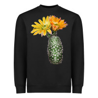 Black texas rainbow cactus Heavyweight Sweatshirt - LillyAllenDesigns