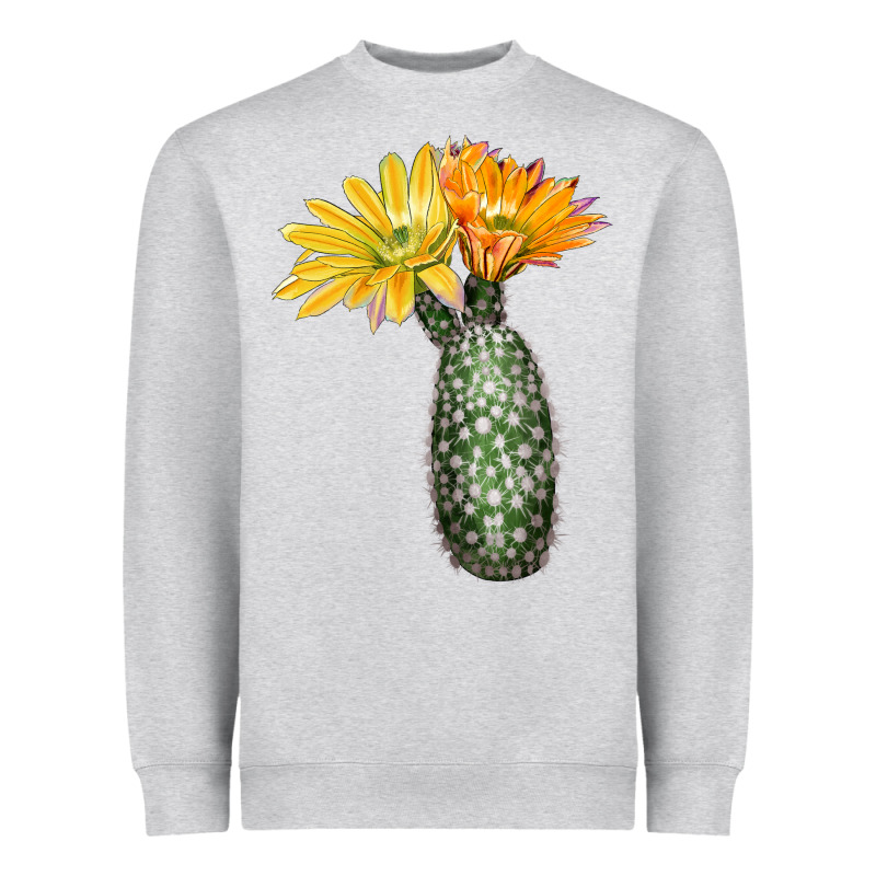 Texas Rainbow Cactus Heavyweight Sweatshirt by LillyAllenDesigns | Teevron