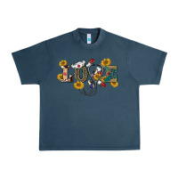 Midnight Navy western love nurse Urban Heavy Tee - BarkalooDesign