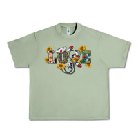 Oil Green western love nurse Urban Heavy Tee - BarkalooDesign
