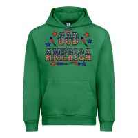 Emerald 4 july god bless america western Urban Hoodie - CowCowDesign