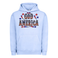 Pigment Grape Ice 4 july god bless america western Urban Hoodie - CowCowDesign
