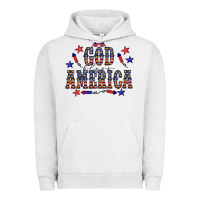 Pigment Lunar Rock 4 july god bless america western Urban Hoodie - CowCowDesign